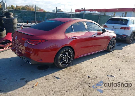 2021 Mercedes-Benz Cla 250 4Matic z USA, uszkodzony, nr VIN W1K5J4HB0MN167862